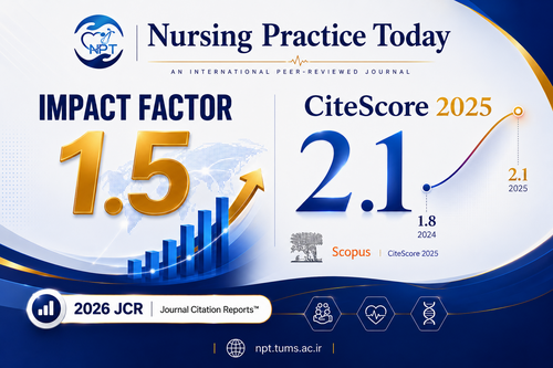 ارتقای شاخص‌های علمی مجله Nursing Practice Today در گزارش‌های سال ۲۰۲۵